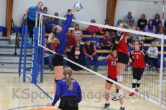 Otis-Bison vs Bucklin Volleyball
