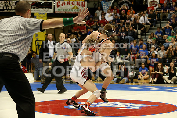 138 - Carter Wessling (Beloit) vs Tristan Porsch (Hoxie)