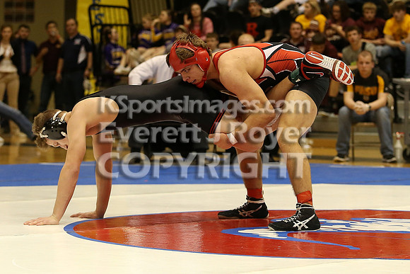 152 - Christopher Ball (Hoisington) vs Isaiah Luellen (Rossville)