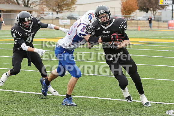Central Plains Oilers vs. Hanover Wildcats  2014 Kansas 8 Man D1 Championship Game