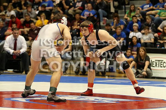 126 - Riley Tubbs (Wabaunsee) vs Bryce Gfeller (Rossville)