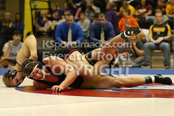 170 - Jacob Mintzmyer (Marysville) vs Lane Moran (Leon-Bluestem)