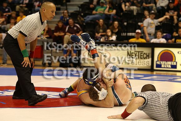 195 - Gavin Lively (Norton) vs Kody Collins (Doniphan West)