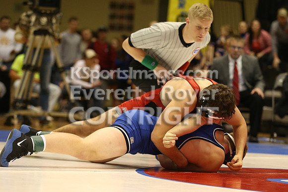 182 - Isaac Luellen (Rossville) vs Cody Clarke (Lyons)