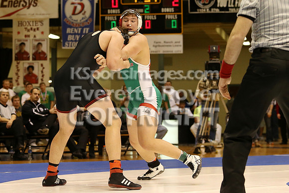 220 - Kole Davoren (Rossville) vs Dalton Kuhn (Smith Center)