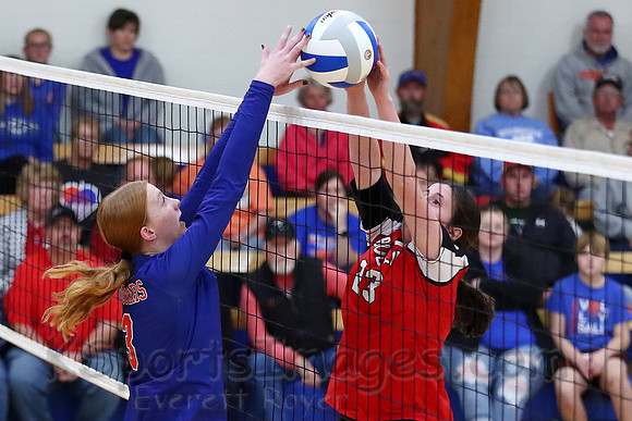 Otis-Bison vs Bucklin Volleyball