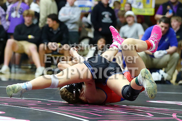 1st Place MatchAshlyn Hahn (Stockton HS) 41-0, Sr. over Averie Counts (Russell HS) 43-7, Fr. (Fall 1:35)
