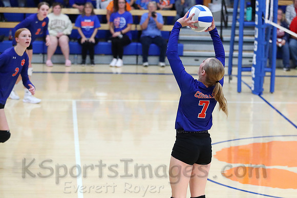 Otis-Bison vs Bucklin Volleyball