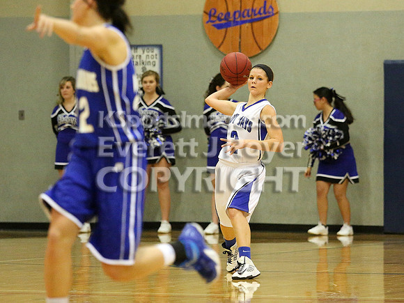 Thunder Ridge Longhorns vs. St. Johns Beloit-Tipton Blujays Girls Basketball - NPL Tourney Finals