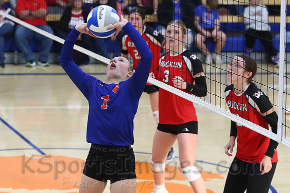 Otis-Bison vs Bucklin Volleyball