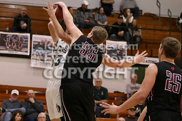 Plainville boys at Central Plains on Tuesday , February 7, 2017.
