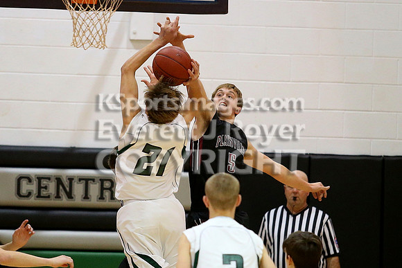 Plainville boys at Central Plains on Tuesday , February 7, 2017.