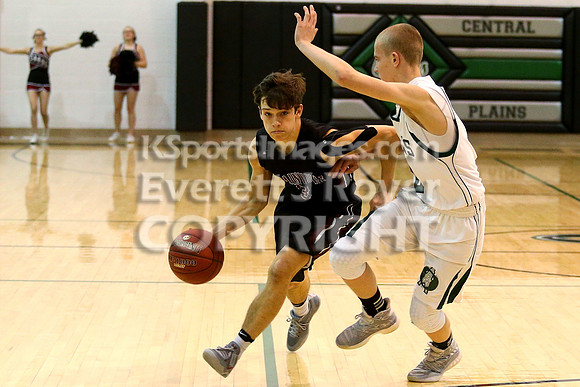 Plainville boys at Central Plains on Tuesday , February 7, 2017.