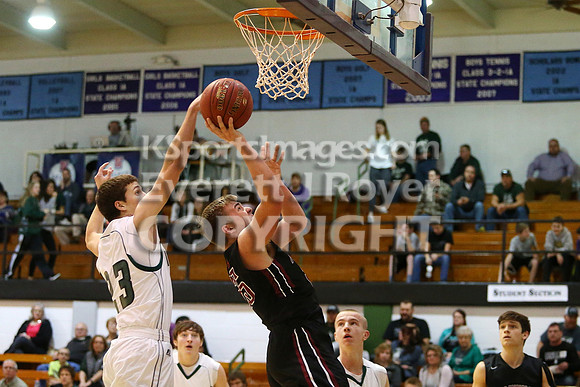 Plainville boys at Central Plains on Tuesday , February 7, 2017.
