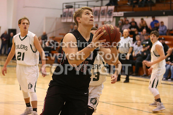 Plainville boys at Central Plains on Tuesday , February 7, 2017.