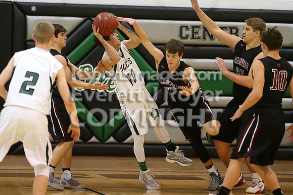 Plainville boys at Central Plains on Tuesday , February 7, 2017.
