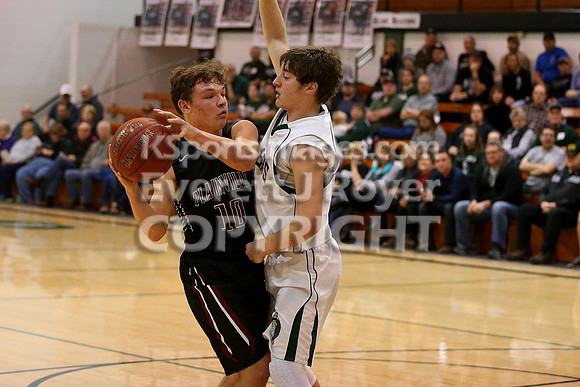Plainville boys at Central Plains on Tuesday , February 7, 2017.