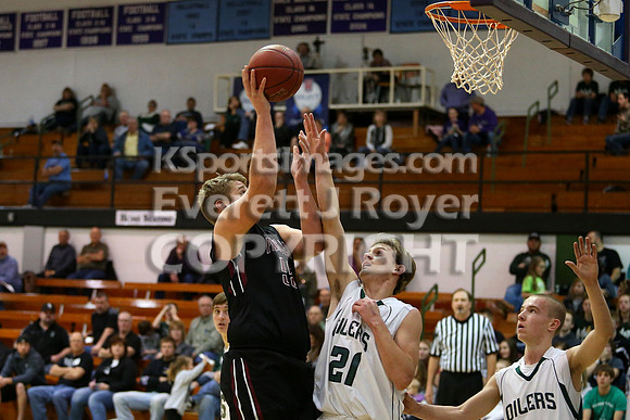 Plainville boys at Central Plains on Tuesday , February 7, 2017.