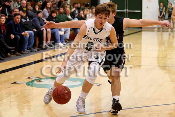 Plainville boys at Central Plains on Tuesday , February 7, 2017.