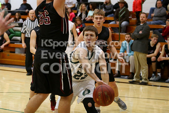 Plainville boys at Central Plains on Tuesday , February 7, 2017.