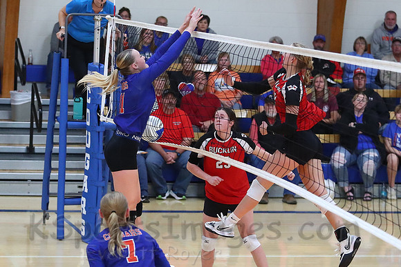 Otis-Bison vs Bucklin Volleyball