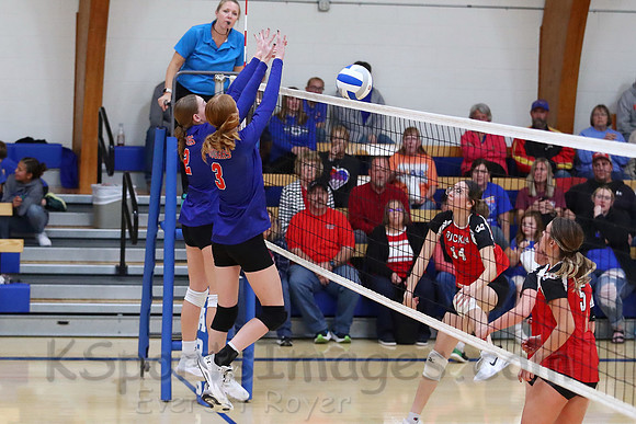 Otis-Bison vs Bucklin Volleyball