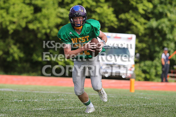 The East defeated the West 28-20 in OT in the Kansas 8 Man D2  Football game in Beloit on Saturday, June 10, 2017.  (Photo: Everett Royer, www.ksportsimages.com)