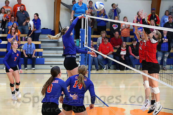Otis-Bison vs Bucklin Volleyball
