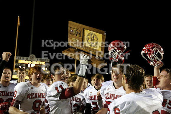 Smith Center defeated St. Marys Colgan 43-7 to win the KSHSAA 2-1A State Championship in Hays on Saturday, November 25, 2017. (Photo: Everett Royer, www.ksportsimages.com)