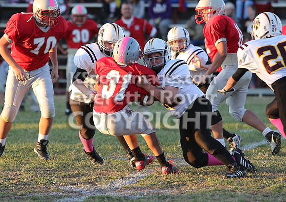Victoria - Macksville Junior High Football Game