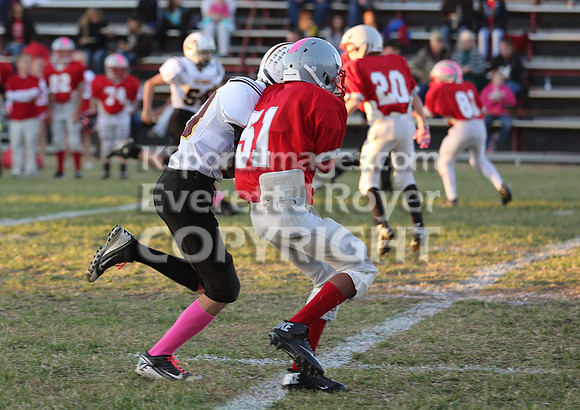 Victoria - Macksville Junior High Football Game
