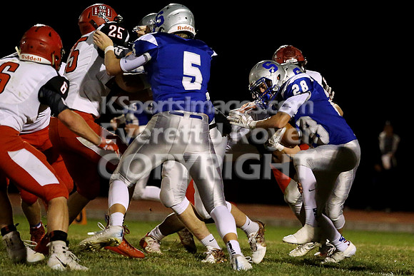 Hoxie defeated Spearville 44-20 in Spearville on Friday, November 17, 2017. (Photo: Everett Royer, www.ksportsimages.com)