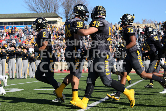 Ferris State defeated Fort Hays State University 31-21 in a second round NCAA D2 playoff game at Lewis Field Stadium in Hays, KS on Saturday, November 25, 2017. (Photo: Everett Royer, www.ksportsimage