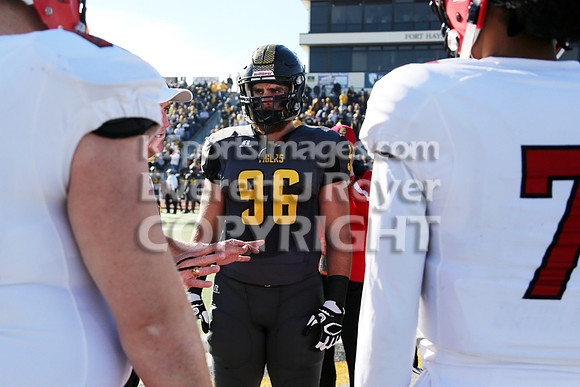 Ferris State defeated Fort Hays State University 31-21 in a second round NCAA D2 playoff game at Lewis Field Stadium in Hays, KS on Saturday, November 25, 2017. (Photo: Everett Royer, www.ksportsimage