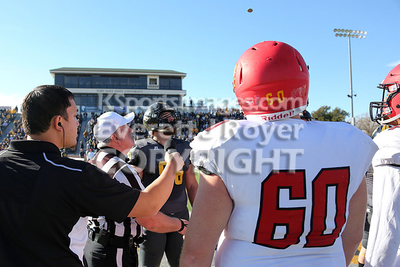 Ferris State defeated Fort Hays State University 31-21 in a second round NCAA D2 playoff game at Lewis Field Stadium in Hays, KS on Saturday, November 25, 2017. (Photo: Everett Royer, www.ksportsimage