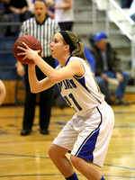 Thunder Ridge Longhorns vs. St. Johns Beloit-Tipton Blujays Girls Basketball - NPL Tourney Finals