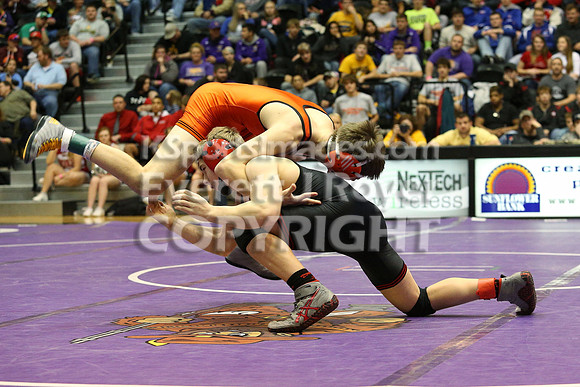 113 - Bryce Gfeller (Rossville) v Bryce Younger (Ellis)
