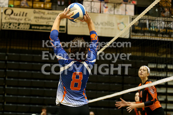 Otis-Bison defeated Waverly to finish 3rd at the 2016 KSHSAA 1AD2 Volleyball Tournament.