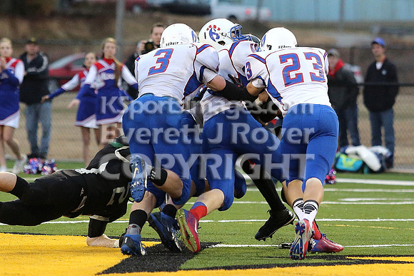 Central Plains Oilers vs. Hanover Wildcats  2014 Kansas 8 Man D1 Championship Game