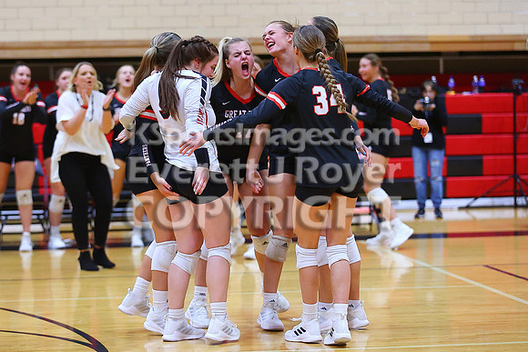 Great Bend vs Andover Volleyball
