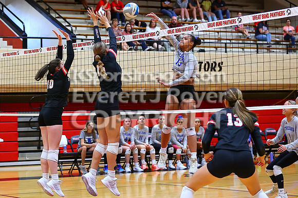 Great Bend vs Andover Volleyball