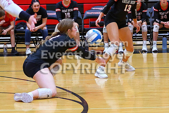 Great Bend vs Andover Volleyball