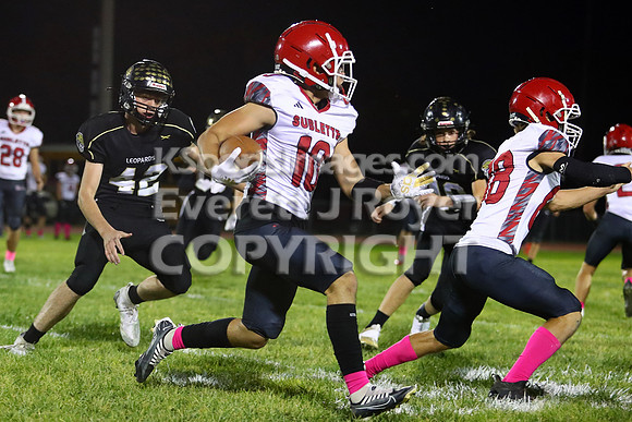 Lacrosse vs Sublette Football