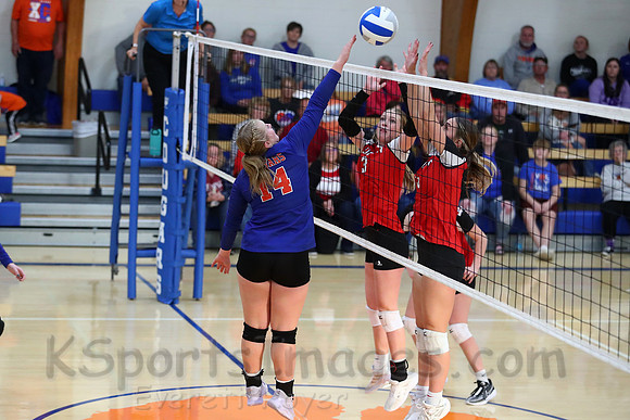 Otis-Bison vs Bucklin Volleyball