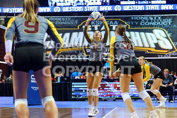 2023 2A State Volleyball Championship: Hillsboro vs Hoxie
