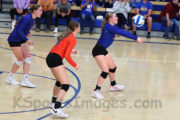 Otis-Bison vs Bucklin Volleyball