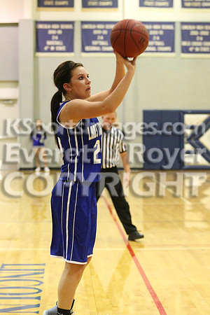 Thunder Ridge Longhorns vs. St. Johns Beloit-Tipton Blujays Girls Basketball - NPL Tourney Finals