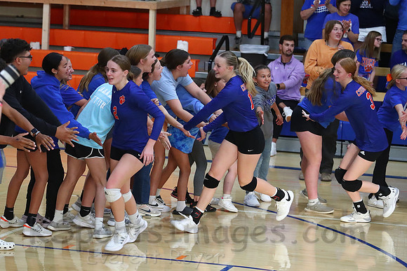 Otis-Bison vs Bucklin Volleyball