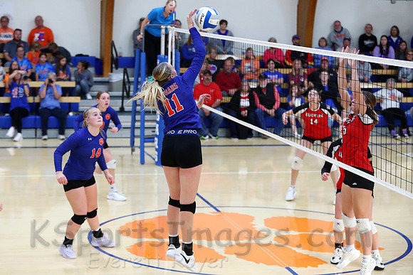 Otis-Bison vs Bucklin Volleyball
