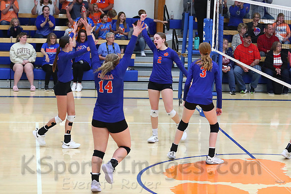 Otis-Bison vs Bucklin Volleyball